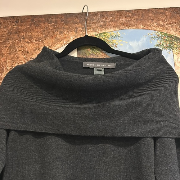 French Connection Cowl Neck Sweater Tunic NWT - Picture 7 of 9
